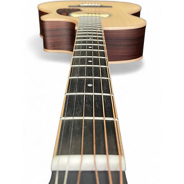 Used Larrivee OMV-03-RW Natural Acoustic Electric Guitar