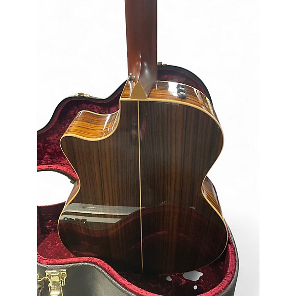 Used Taylor 814CE DLX Blonde Acoustic Electric Guitar