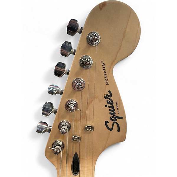 Used Squier SONIC MUSTANG Torino Red Solid Body Electric Guitar