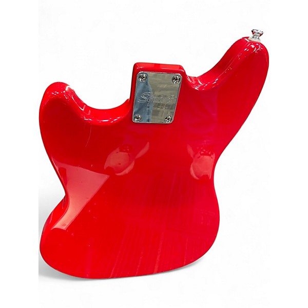 Used Squier SONIC MUSTANG Torino Red Solid Body Electric Guitar