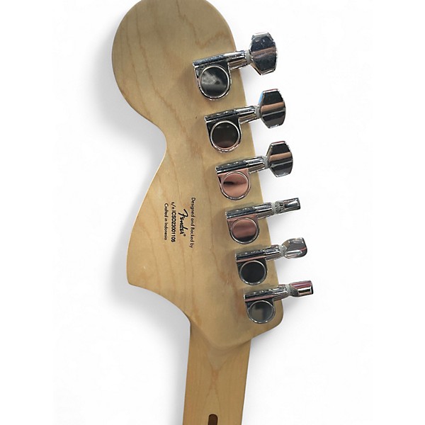 Used Squier SONIC MUSTANG Torino Red Solid Body Electric Guitar