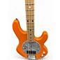 Used Sterling by Music Man RAY2 Trans Orange Electric Bass Guitar