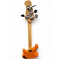 Used Sterling by Music Man RAY2 Trans Orange Electric Bass Guitar