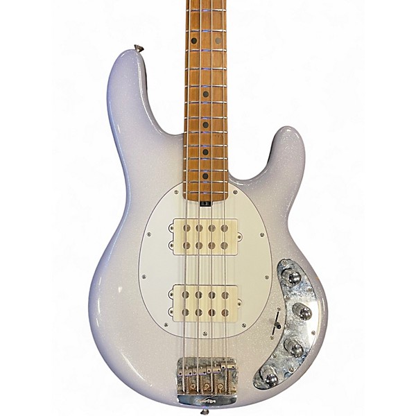 Used Ernie Ball Music Man StingRay Special HH SNOWY WHITE Electric Bass Guitar