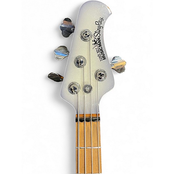 Used Ernie Ball Music Man StingRay Special HH SNOWY WHITE Electric Bass Guitar