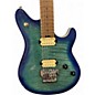 Used Firefly FFMM BLUE FLAME Solid Body Electric Guitar
