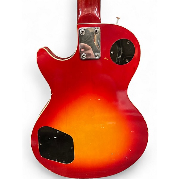 Used Magnum LP Style Cherry Sunburst Solid Body Electric Guitar