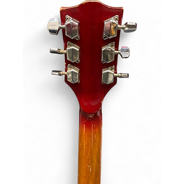 Used Magnum LP Style Cherry Sunburst Solid Body Electric Guitar