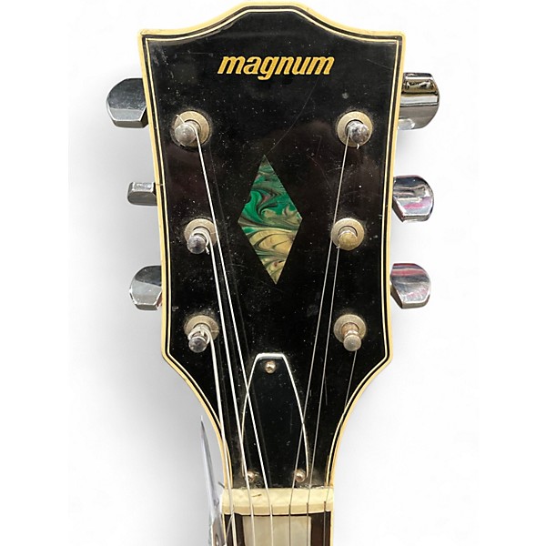 Used Magnum LP Style Cherry Sunburst Solid Body Electric Guitar