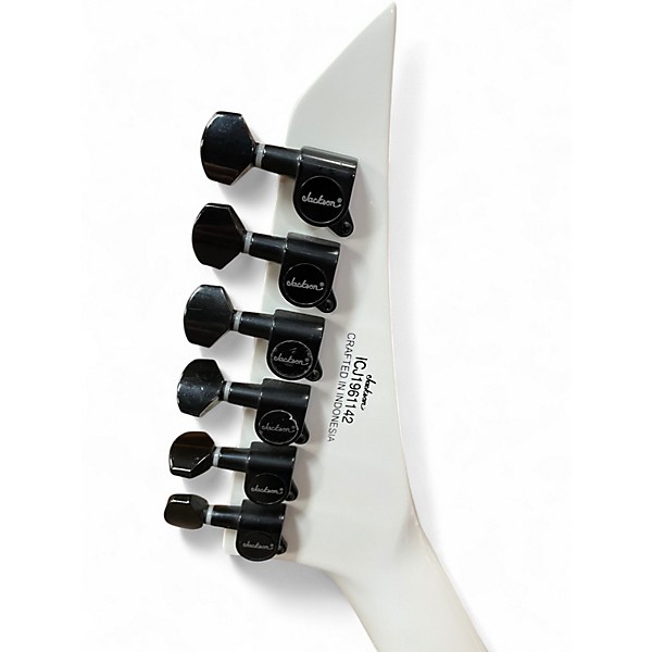 Used Jackson PRO SERIES SIGNATURE MICK THOMSON SOLOIST White Solid Body Electric Guitar