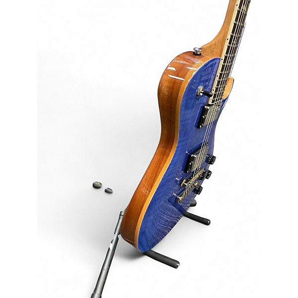 Used PRS SE Singlecut McCarty 594 Trans Blue Solid Body Electric Guitar