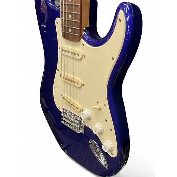 Used Squier Affinity Stratocaster Purple Solid Body Electric Guitar