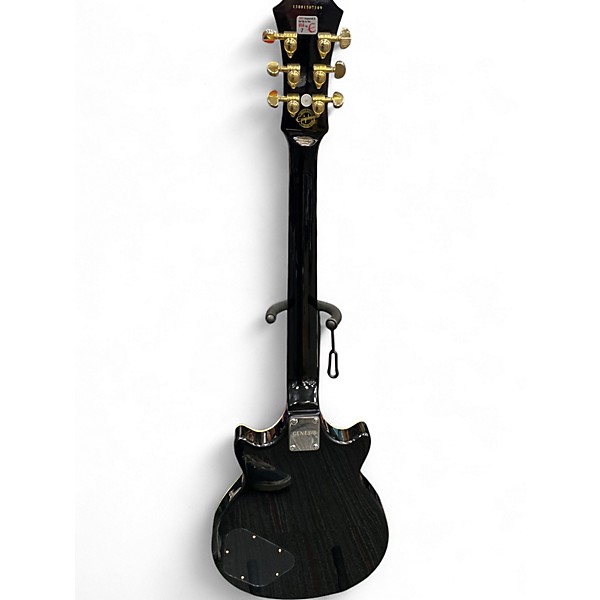 Used 2013 Epiphone Genesis Deluxe Pro Trans Green Solid Body Electric Guitar