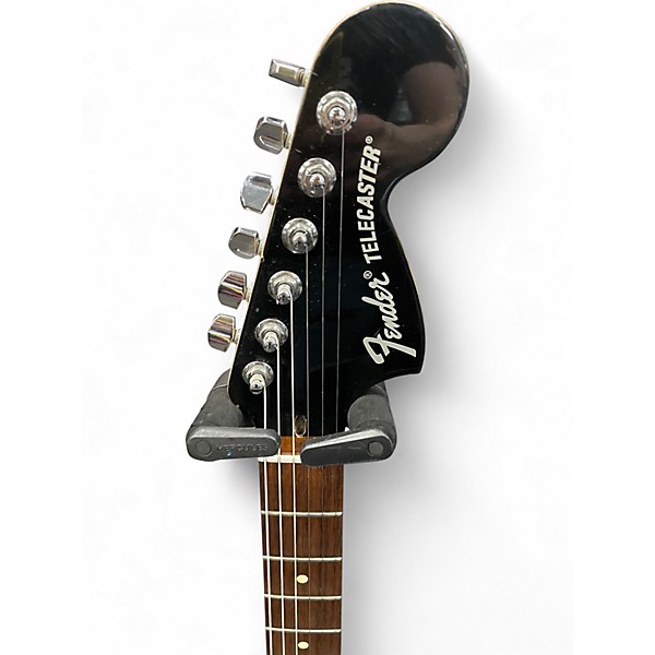 Used Fender J5 Triple Deluxe Telecaster Black Solid Body Electric Guitar
