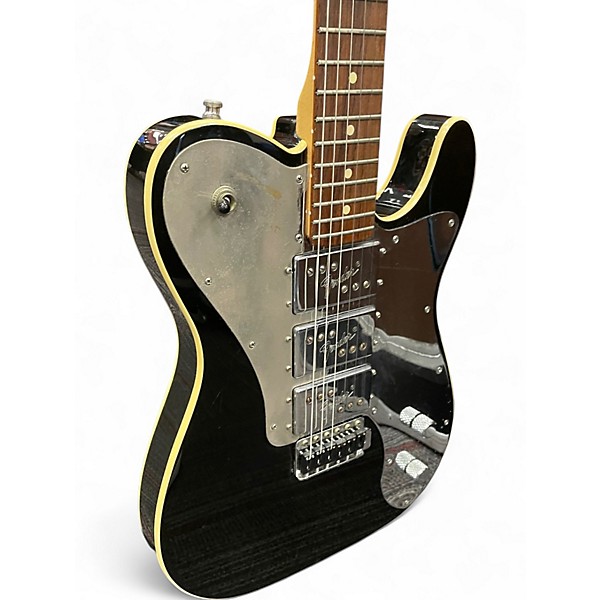 Used Fender J5 Triple Deluxe Telecaster Black Solid Body Electric Guitar