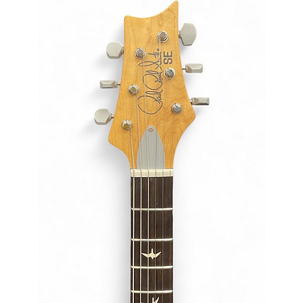 Used PRS SE Silver Sky Pink Solid Body Electric Guitar