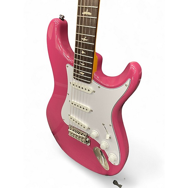 Used PRS SE Silver Sky Pink Solid Body Electric Guitar