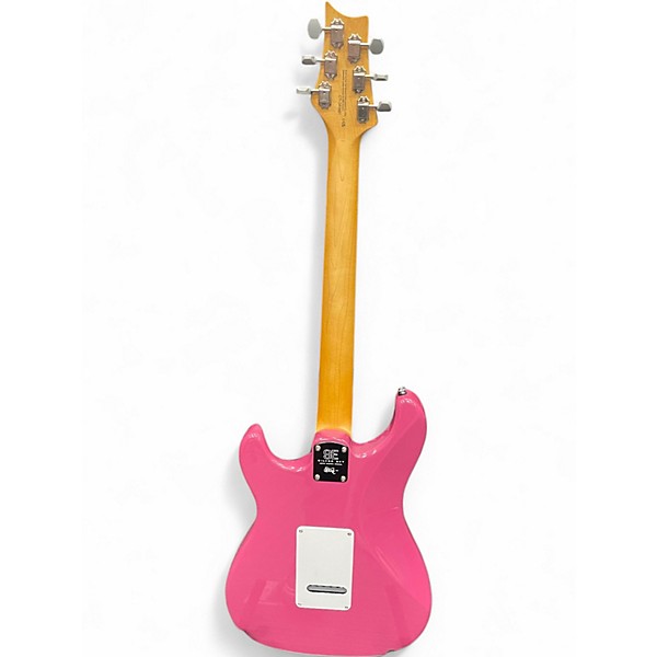 Used PRS SE Silver Sky Pink Solid Body Electric Guitar