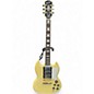 Used Epiphone G400 Les Paul SG Cream Solid Body Electric Guitar