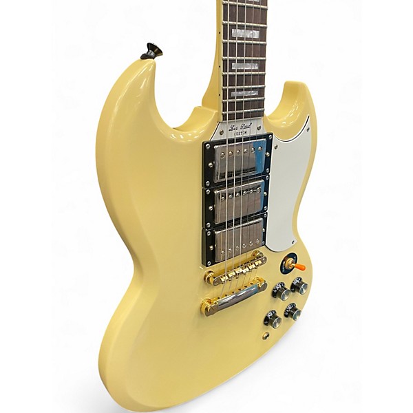 Used Epiphone G400 Les Paul SG Cream Solid Body Electric Guitar