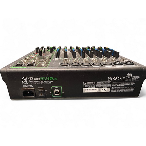 Used Mackie PROFX12 Unpowered Mixer