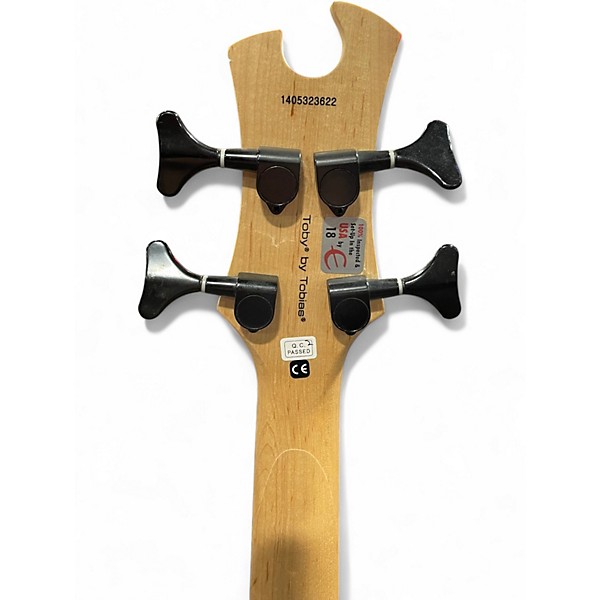 Used Tobias Toby IV Black Electric Bass Guitar