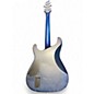 Used Schecter Guitar Research Diamond Series PT Blue Solid Body Electric Guitar