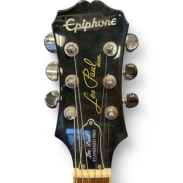 Used Epiphone Les Paul Standard Pro Blue Solid Body Electric Guitar