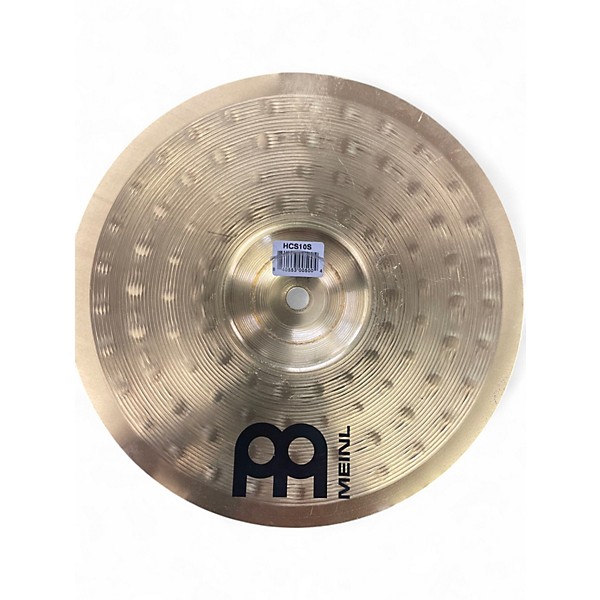 Used MEINL 10in HCS Splash Cymbal