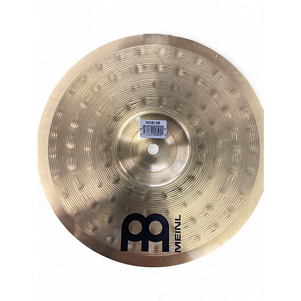Used MEINL 10in HCS Splash Cymbal