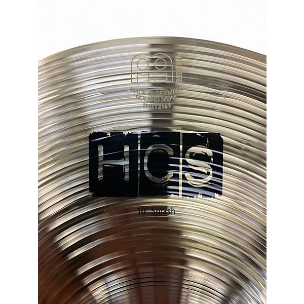 Used MEINL 10in HCS Splash Cymbal