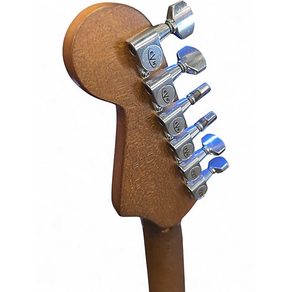 Used 2023 EVH Frankenstein Relic Flat Black Solid Body Electric Guitar