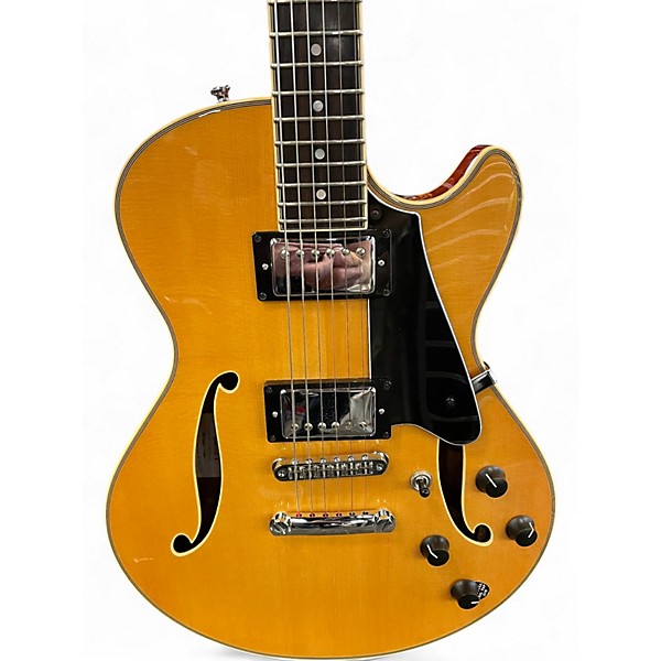 Used Comins GCS-1ES Natural Hollow Body Electric Guitar