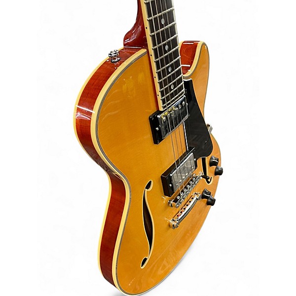 Used Comins GCS-1ES Natural Hollow Body Electric Guitar