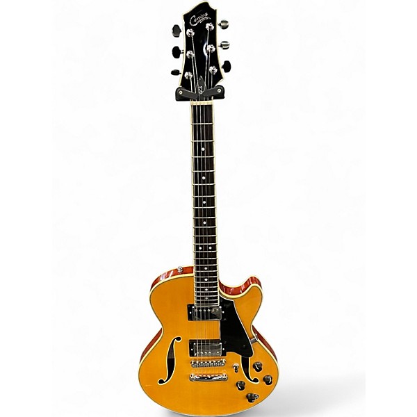 Used Comins GCS-1ES Natural Hollow Body Electric Guitar