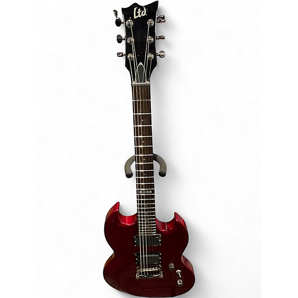 Used ESP LTD Viper 10 Candy Apple Red Solid Body Electric Guitar