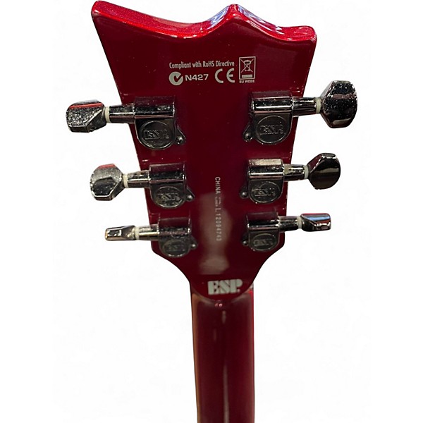 Used ESP LTD Viper 10 Candy Apple Red Solid Body Electric Guitar