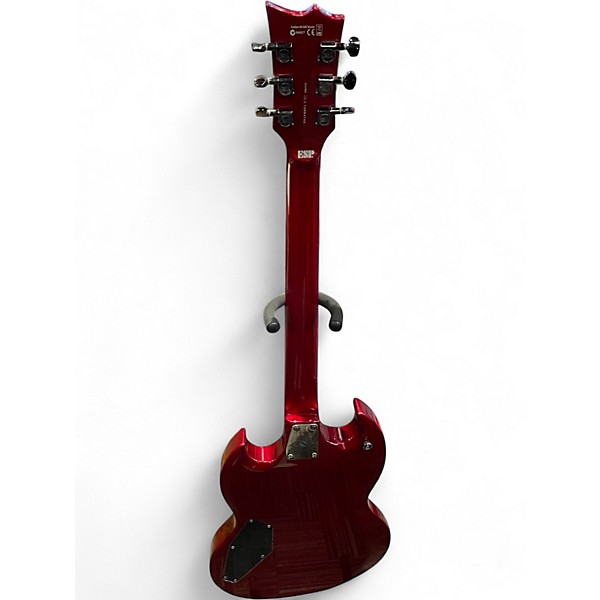Used ESP LTD Viper 10 Candy Apple Red Solid Body Electric Guitar