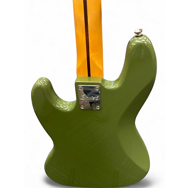 Used Squier Classic Vibe 1960S Jazz Bass OLIVE GREEN Electric Bass Guitar