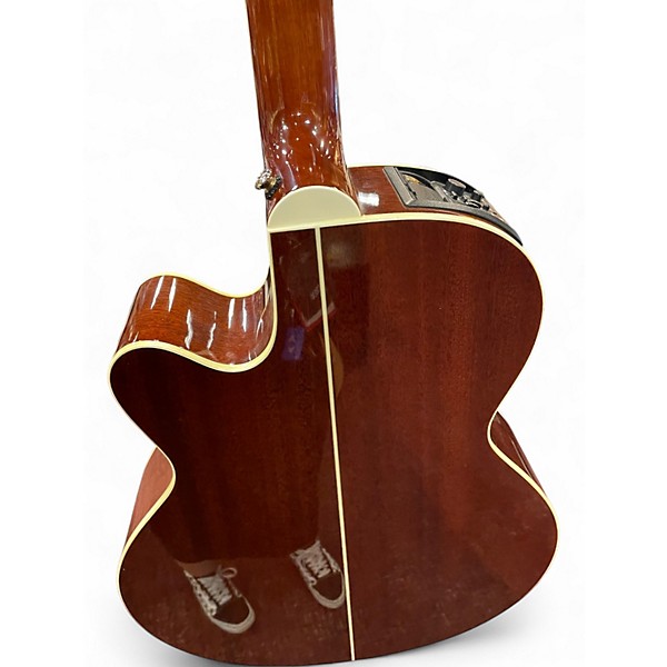 Used Takamine EG540DLX Natural Acoustic Electric Guitar