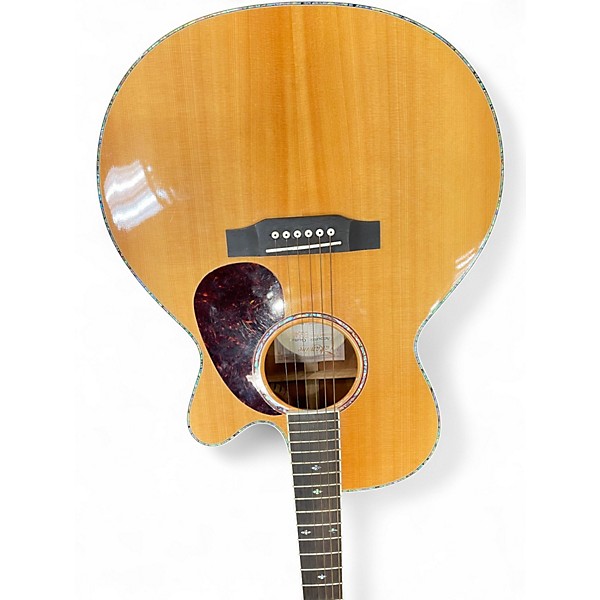 Used Takamine EG540DLX Natural Acoustic Electric Guitar