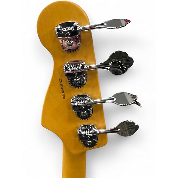 Used 2024 Fender P BASS PARTS Silver Sparkle Electric Bass Guitar