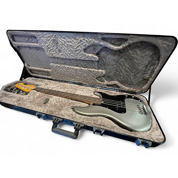 Used 2024 Fender P BASS PARTS Silver Sparkle Electric Bass Guitar