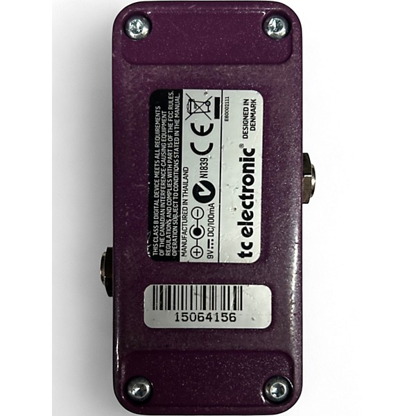 Used TC Electronic Vortex Mini Flanger Effect Pedal