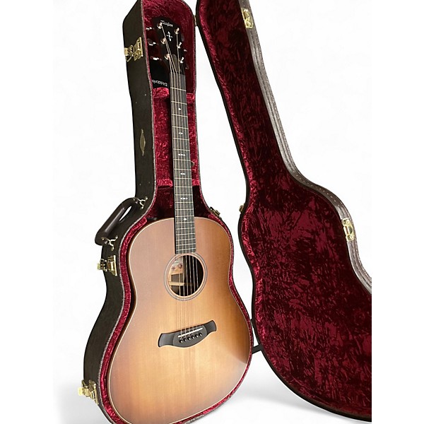 Used Taylor 717e builders edition  2 Tone Sunburst Acoustic Guitar