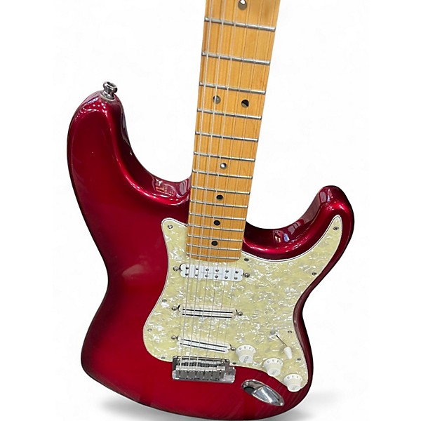 Used Fender Standard Stratocaster Plus Candy Apple Red Solid Body Electric Guitar