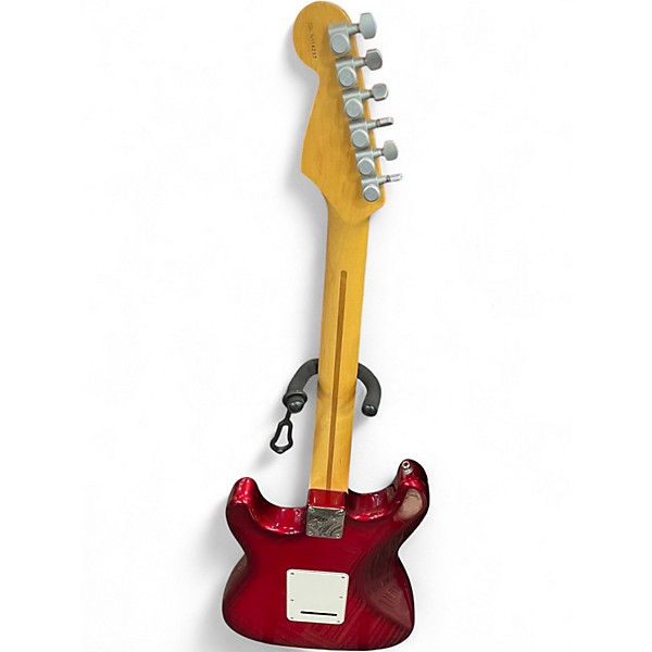 Used Fender Standard Stratocaster Plus Candy Apple Red Solid Body Electric Guitar