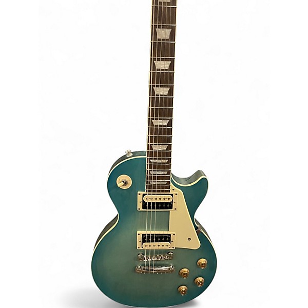 Used Epiphone Les Paul Traditional Pro IV Blue Solid Body Electric Guitar