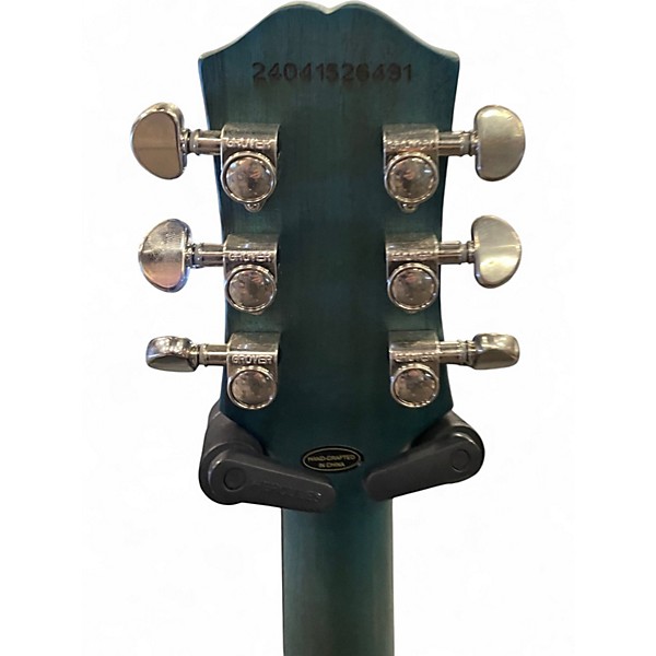 Used Epiphone Les Paul Traditional Pro IV Blue Solid Body Electric Guitar