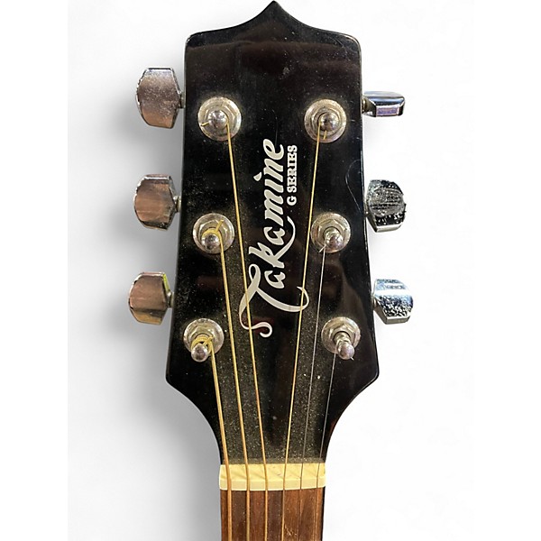 Used Takamine G320 Black Acoustic Guitar